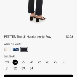 Mother jeans brand new!! Lil hustler petite. So comfortable !! Never worn .